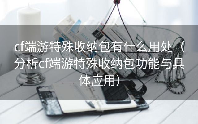 cf端游特殊收纳包有什么用处（分析cf端游特殊收纳包功能与具体应用）